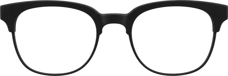 Browline glasses frame