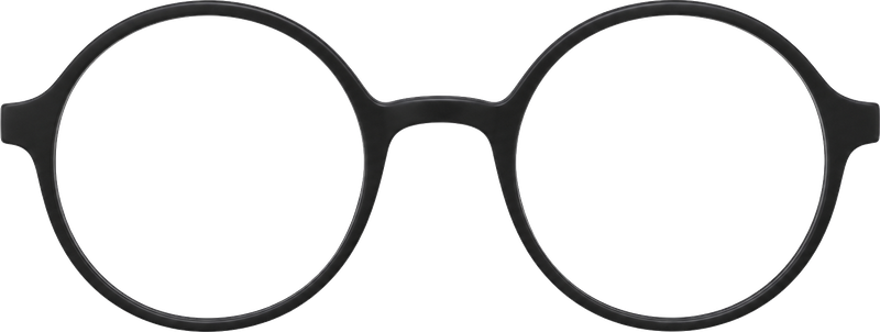 Round glasses frame